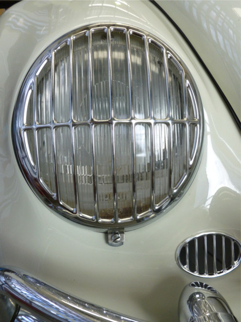 356 Headlight Grilles Polished S/S