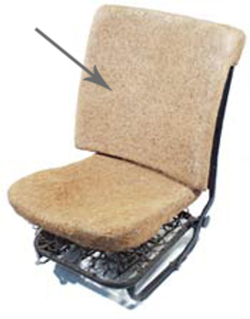 Seat Pad Beetle Lowback Late Backrest