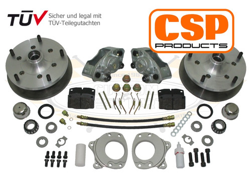 Csp 5 X 205 Front Disc Brake Kit, Bus 1955-1963