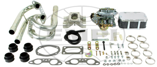 Centre-Mount Weber Progressive Carb Kit Dfev Type 4 Engines