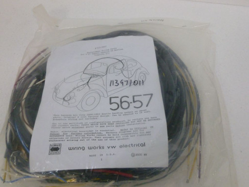 Wiring Harness, Beetle 1956-1957