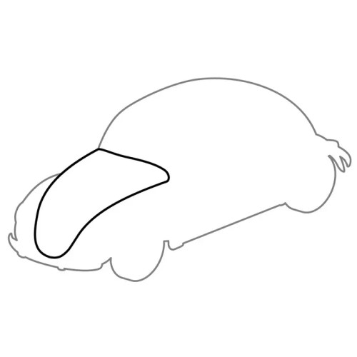 Bonnet Seal, Beetle 1961-1977 Bonnet Seal, Beetle 1961-1977