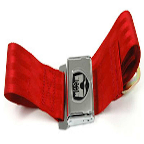 Seat Belt Lap Red