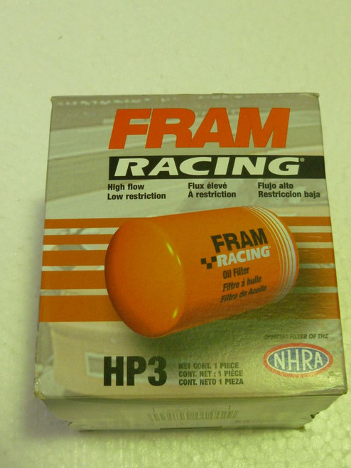 Fram Hp3 Oil Filter, 3 7/8In Long