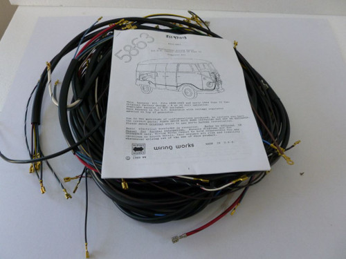 Wiring Harness, Bus 1958-1963