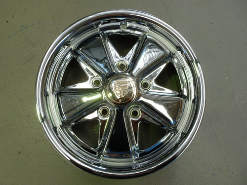 Alloy Wheel Porsche 911-Style Chrome 5X130 15X5.5In