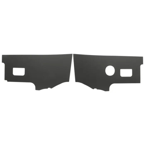 Black Plastic Interior Kick Panels For Right Hand Drive