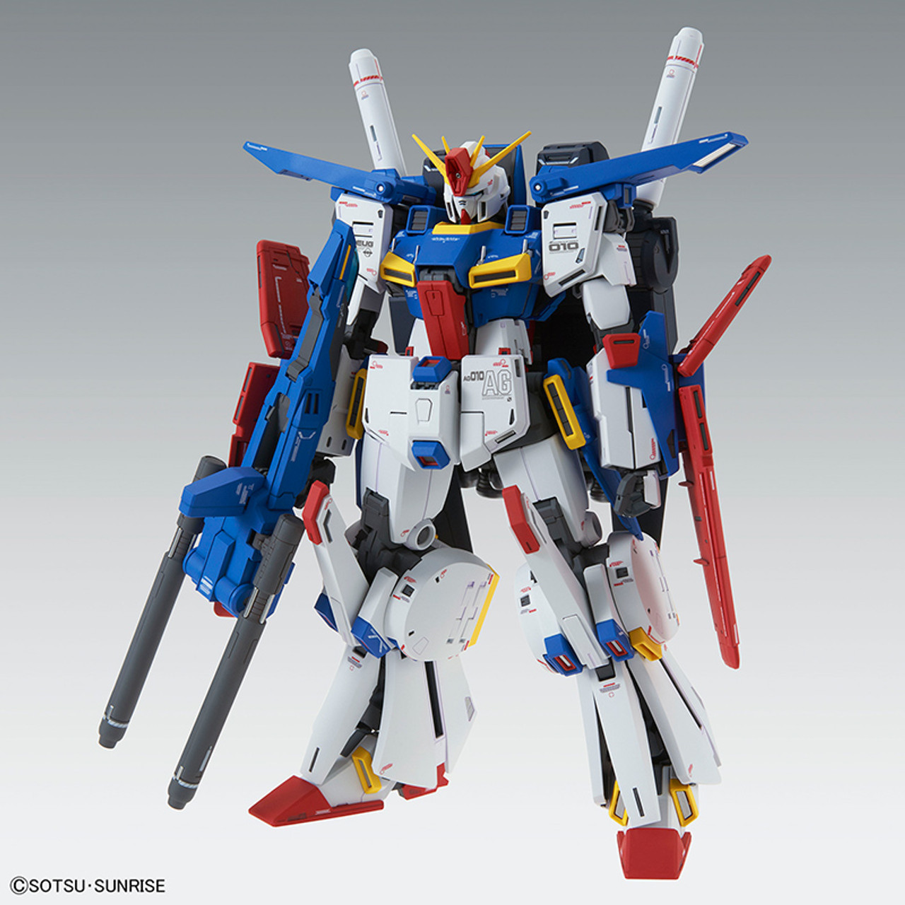 品質保証新品MG1/100　ガンダムZZ　MSZ-010　ZZガンダム　ダブルゼータガンダム　Ver.KA　＋強化型拡張パーツ 機動戦士ガンダムZZ