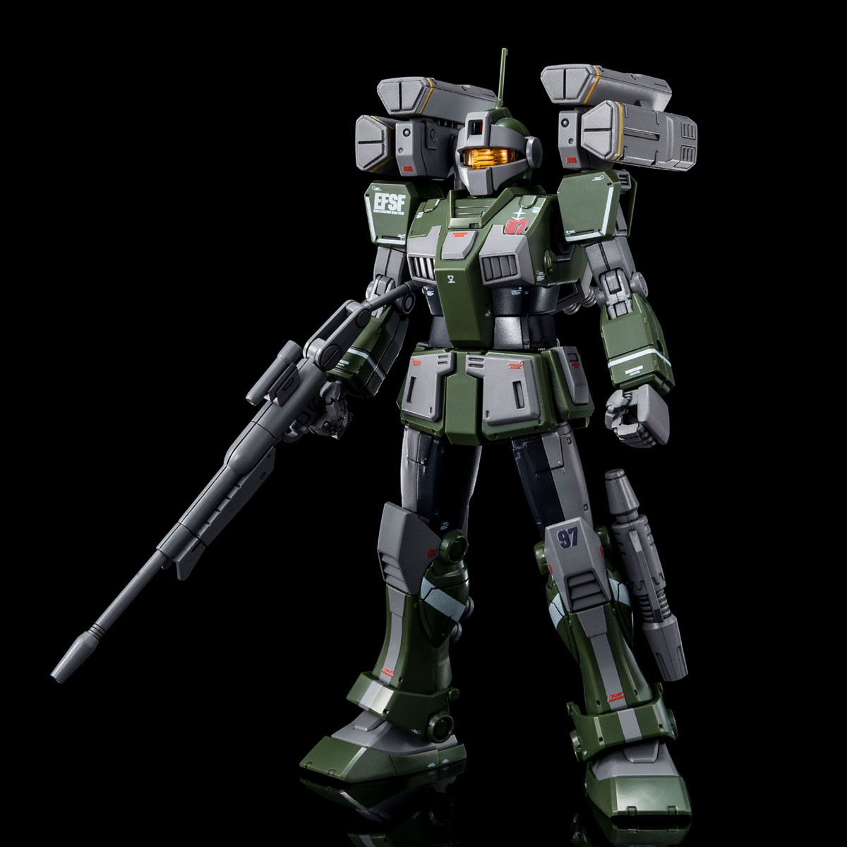 1/144 HG THE ORIGIN GM Sniper Custom with Missile Launcher | Japan