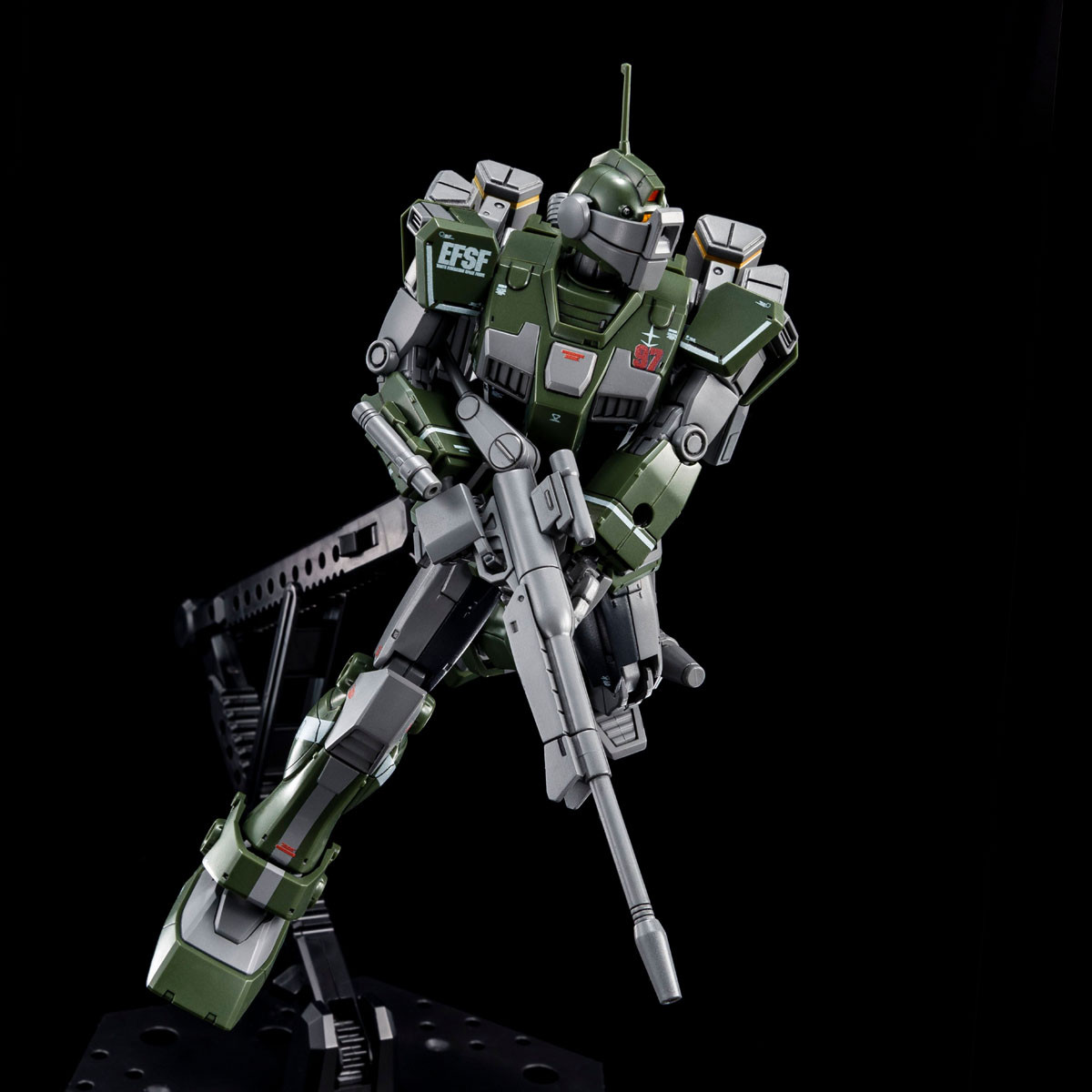 1/144 HG THE ORIGIN GM Sniper Custom with Missile Launcher | Japan