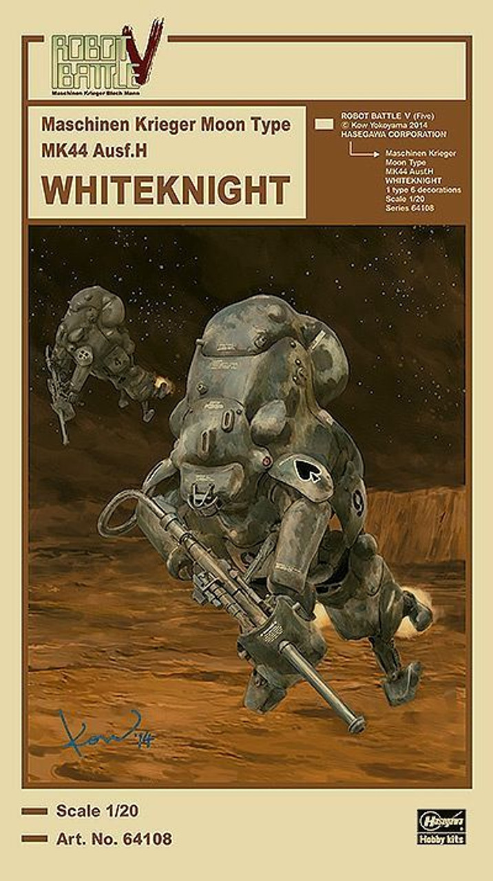 1/20 Robot Battle V Maschinen Krieger Moon Type MK44 Ausf.H