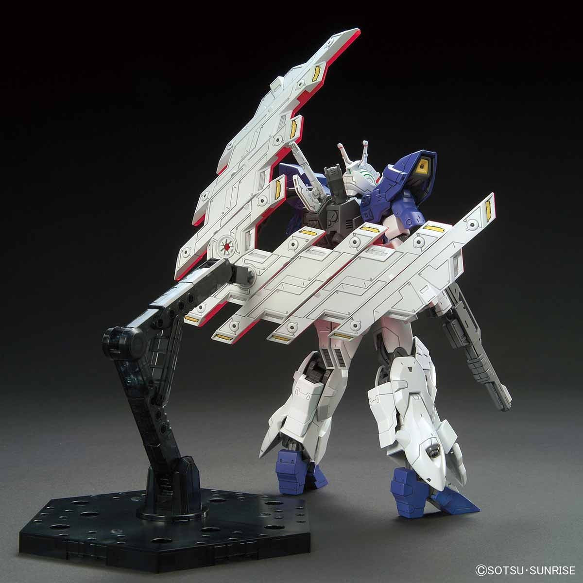 ハリルマムーン 1/144 HG AMS-123X-X Moon Gundam (long rifle equipped), Red