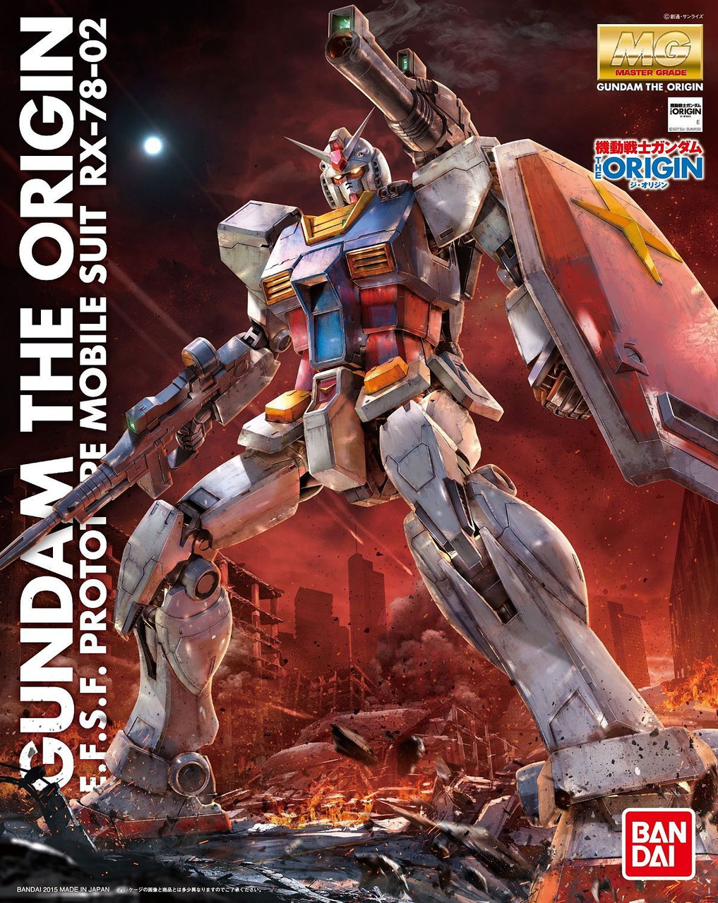 1/100 MG RX-78-02 Gundam THE ORIGIN | Japan Cool