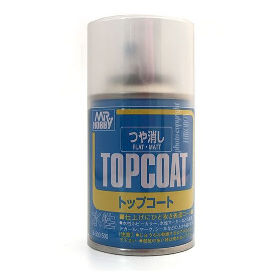 Gunpla Matte Finish Top Coat For Gunpla Mr Topcoat Flat Spray 86ml