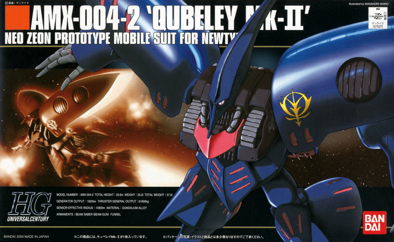 1/144 HGUC Qubeley Mk II | Japan Cool