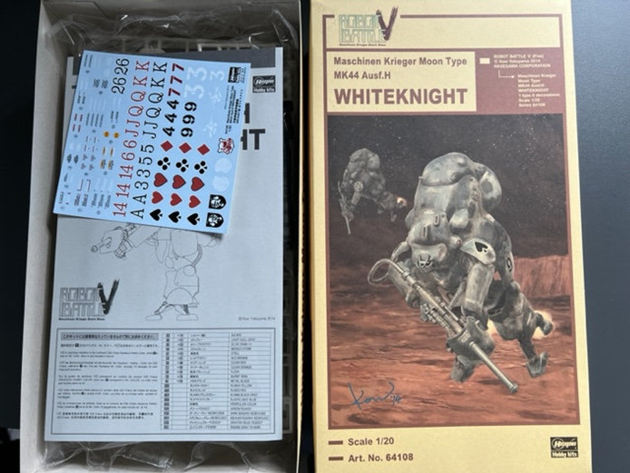 1/20 Robot Battle V Maschinen Krieger Moon Type MK44 Ausf.H