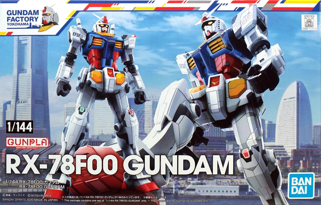 1/144 RX-78F00 Gundam - Japan Cool - Gundam Model Kits | Gunpla