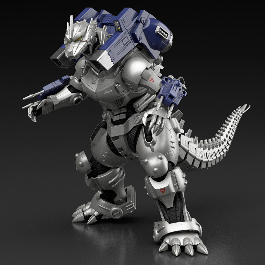 TwCare Set Di 2 Action Figure Godzilla: Godzilla Terra (16 Cm) E MechaGodzilla Kiryu (16 Cm), Vinile Morbido, Articolato, Da Collezione - 5