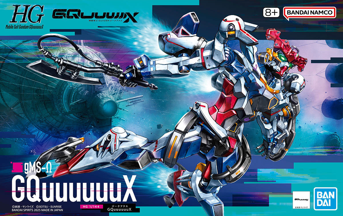 1/144 HG GQuuuuuuX | Japan Cool