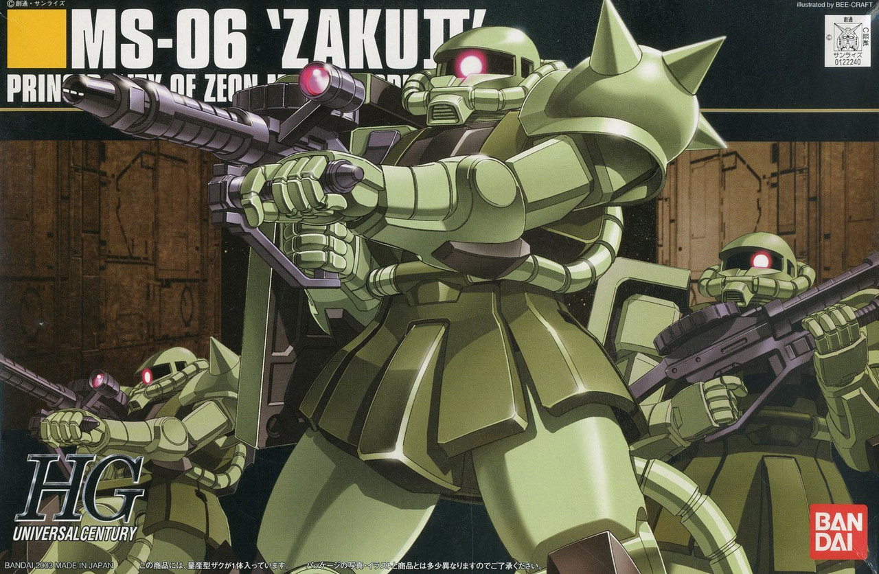 1/144 HGUC MS-06 Zaku II Mass Production type | Japan Cool