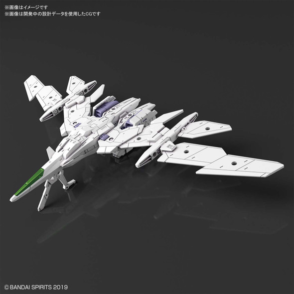 Bandai 1/144 30MM Extended Armaments Vehicle Air Fighter (White) Image 1