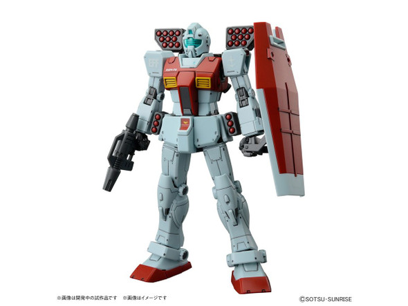 Bandai 1/144 HG RGM-79 GM (Shoulder Cannon/Missile Pod Equipped) Main Image