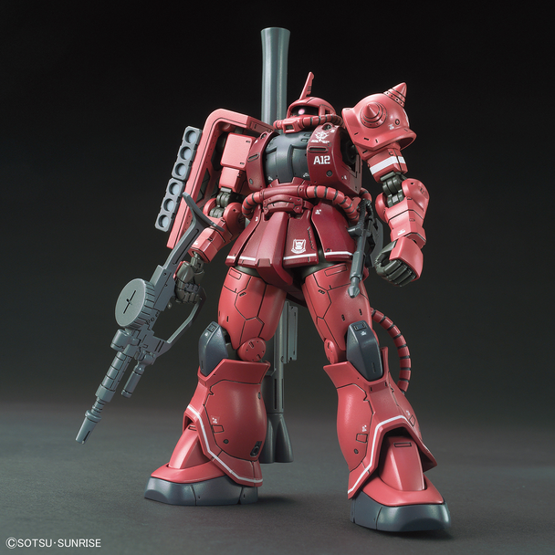 1/144 HG THE ORIGIN MS-06S Zaku II Principality of Zeon Char Aznable's Mobile Suit Red Comet Ver.