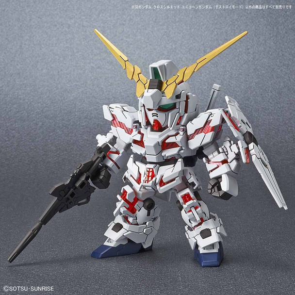 SD Gundam Cross Silhouette Unicorn Gundam (Destroy Mode)