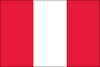 Peru (No Seal) Outdoor Flag Nylon