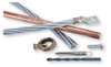 Lightning Rod Kit - Constructed of 7 strand 1/2" Diameter x  6' Long Aluminum cable  & 5/8" Diameter x 5' Long Copper Clad Rod (Open Market)