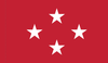Marine Corps General Flag, Nylon Applique, 4 Star 4' x 6' Polehem Plain, 7262092 (Open Market)