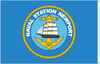 4'x6' Naval Station Newport Logo Custom Digital Flag