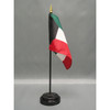 Kuwait Stick Flag 4"x6" E-Gloss, 12 Pack