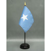 Somalia Stick Flag 4"x6" E-Gloss, 12 Pack