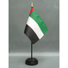 United Arab Emirates Stick Flag 4"x6" E-Gloss, 12 Pack