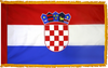 Croatia Flag (UN) Indoor Nylon