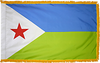 Djibouti Flag (UN) Indoor Nylon