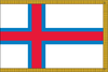 Faroe Islands Flag Indoor Nylon