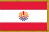 French Polynesia Indoor Flag
