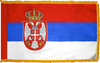 Serbia Flag (UN) Indoor Nylon