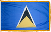 St. Lucia Flag (UN/OAS) Indoor Nylon