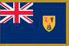 Turks & Caicos Flag Indoor Nylon