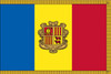 Andorra Presentation Flag & Flagpole Set   Andorra Presentation Flag & Flagpole Set