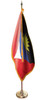  Antigua and Barbuda Presentation Flag & Flagpole Set 