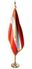  Austria Presentation Flag & Flagpole Set 
