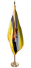  Brunei Presentation Flag & Flagpole Set 