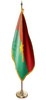  Burkina Faso Presentation Flag & Flagpole Set 