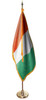  Cote D'Ivoire Presentation Flag & Flagpole Set 