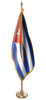  Cuba Presentation Flag & Flagpole Set 