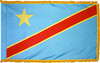  Democratic Republic of the Congo Presentation Flag & Flagpole Set 